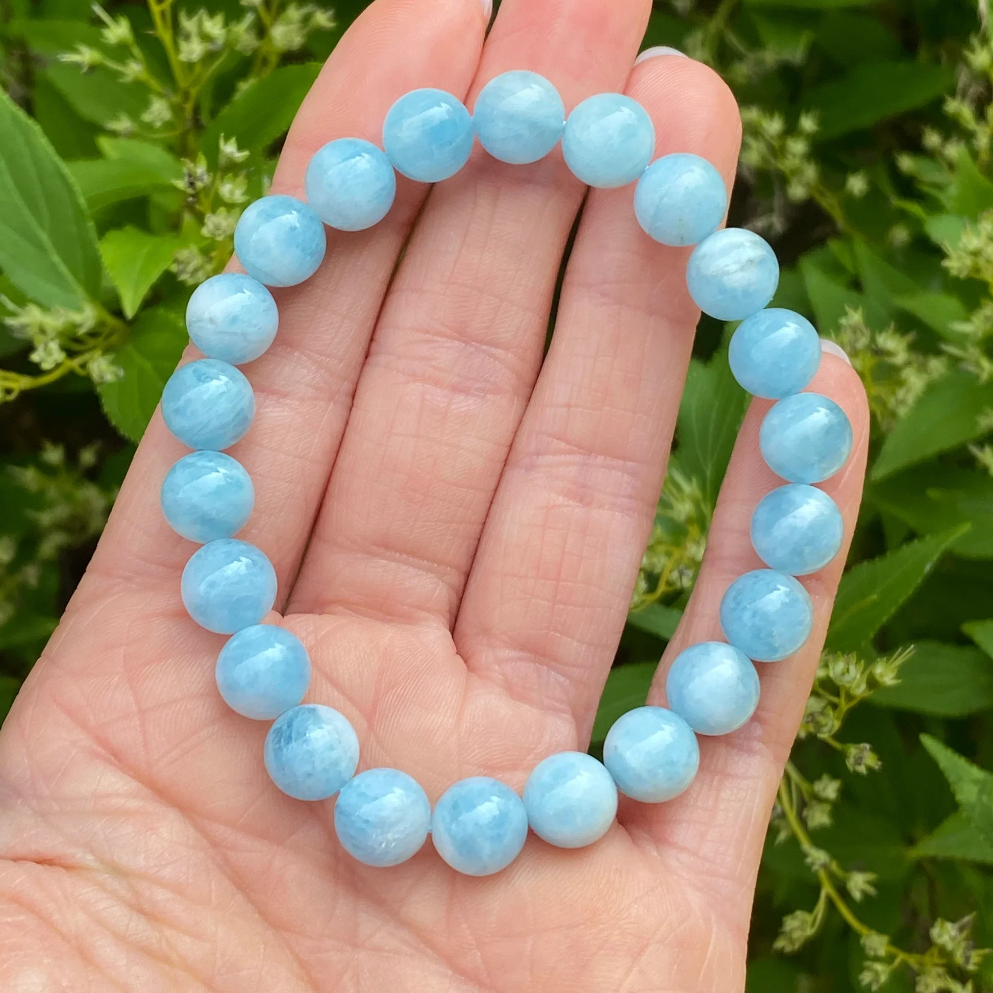 Aquamarine Bracelet–Stone of Courage, Clarity & Tranquility